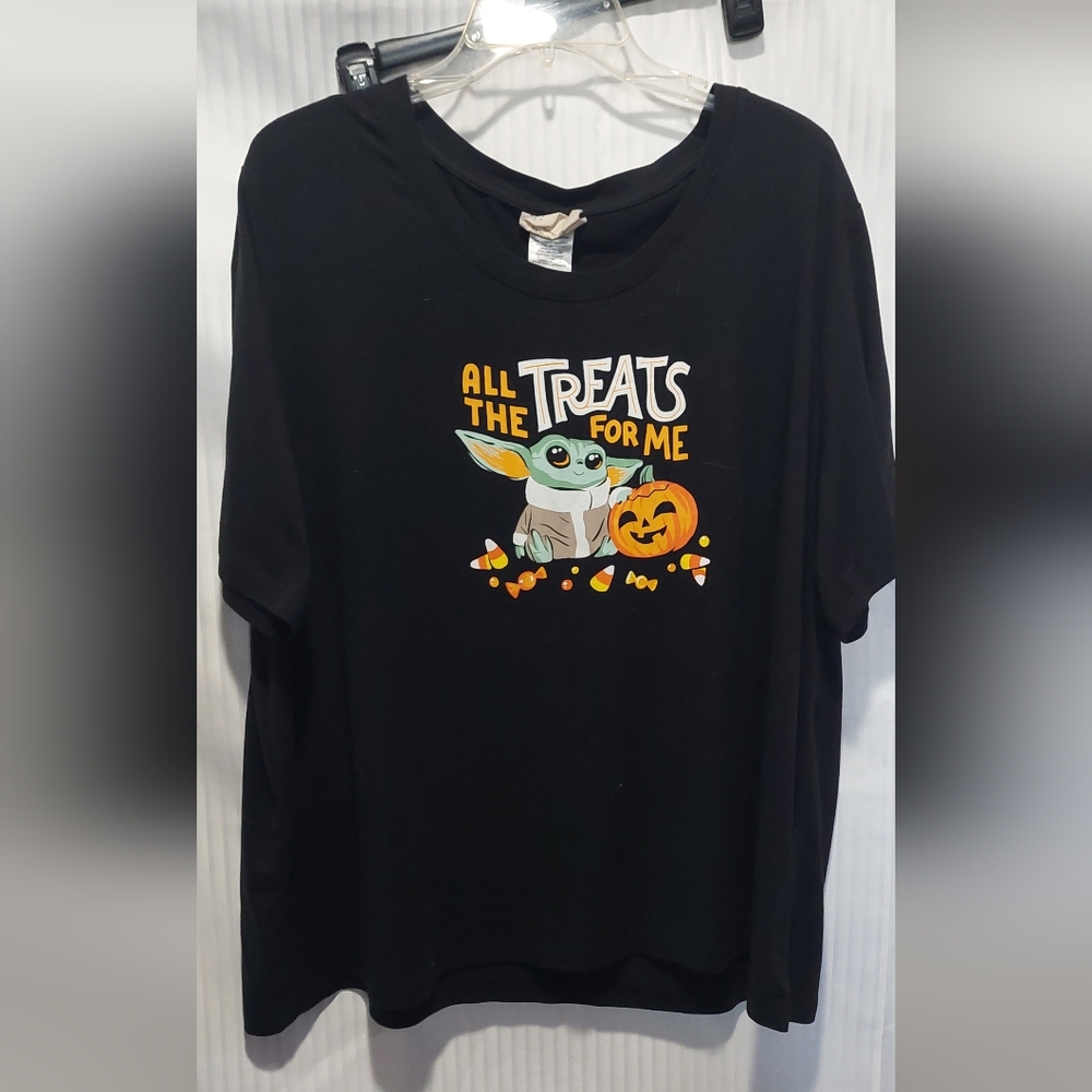 3/$5 Black 2X Halloween Star Wars T-shirt